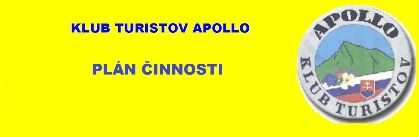 Plán činnosti KT Apollo na rok 2020
